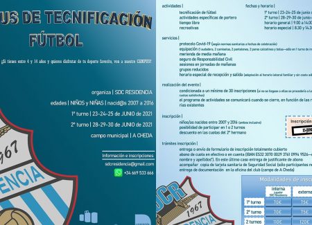 Campus Tecnificación SDCR 2021
