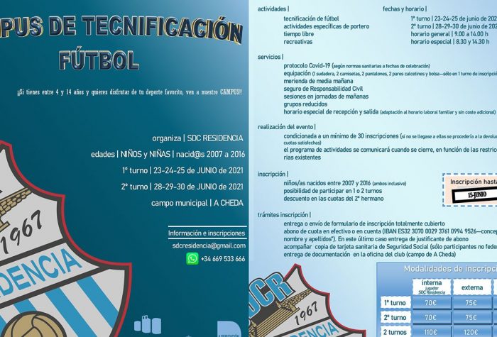 Campus Tecnificación SDCR 2021